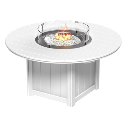 LuxCraft Poly Lumin Fire Table 60″ Round