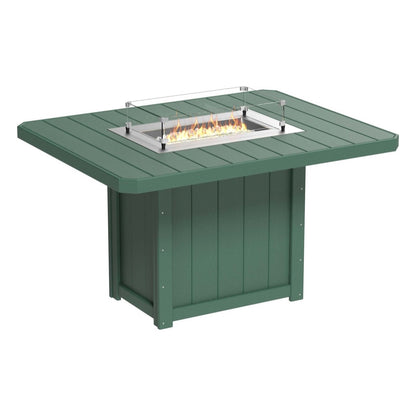 LuxCraft Poly Lumin Fire Table 62″ Rectangular