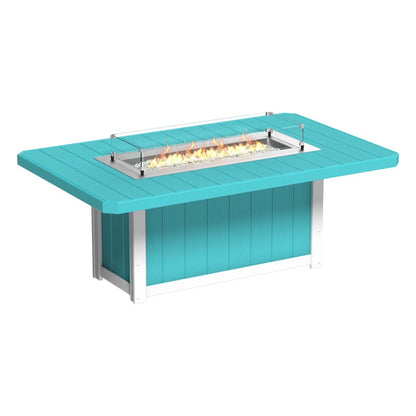 LuxCraft Poly Lumin Fire Table 79″ Rectangular