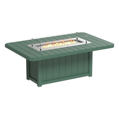 LuxCraft Poly Lumin Fire Table 79″ Rectangular