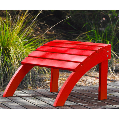 PolyTEAK Adirondack Ottoman