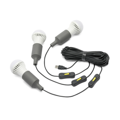 Lion Energy 3 LED Light Bulb String