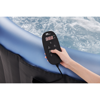 MSpa Comfort Series Bergen Round 6 Person Inflatable Hot Tub Spa