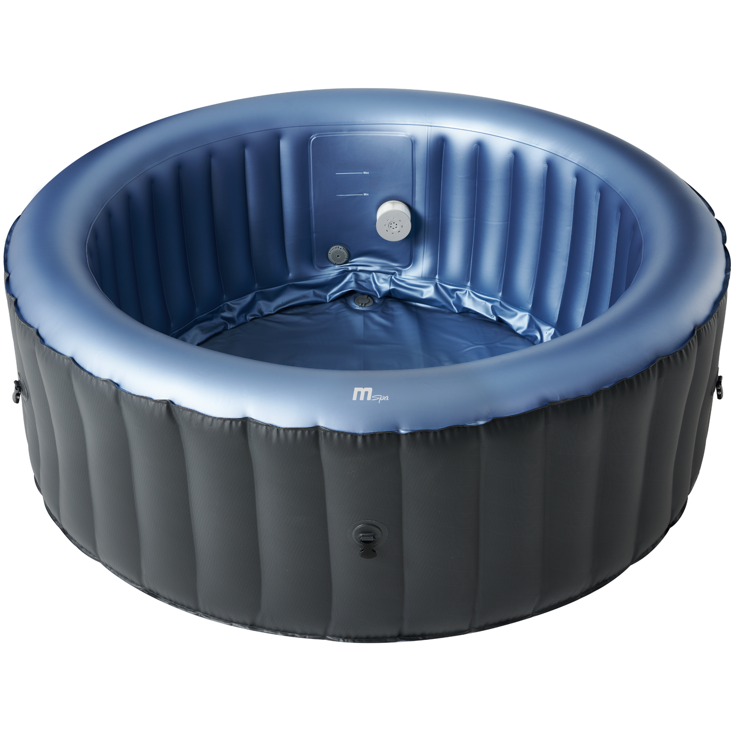 MSpa Comfort Series Bergen Round 6 Person Inflatable Hot Tub Spa