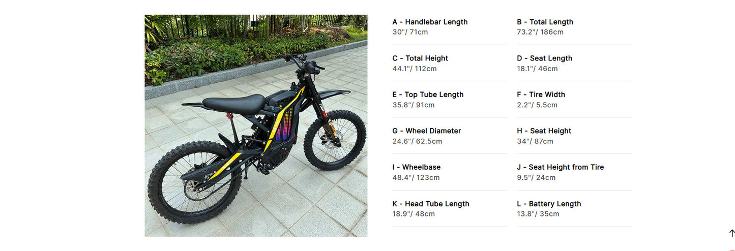 EVDirtBikes Freego Natkie N1