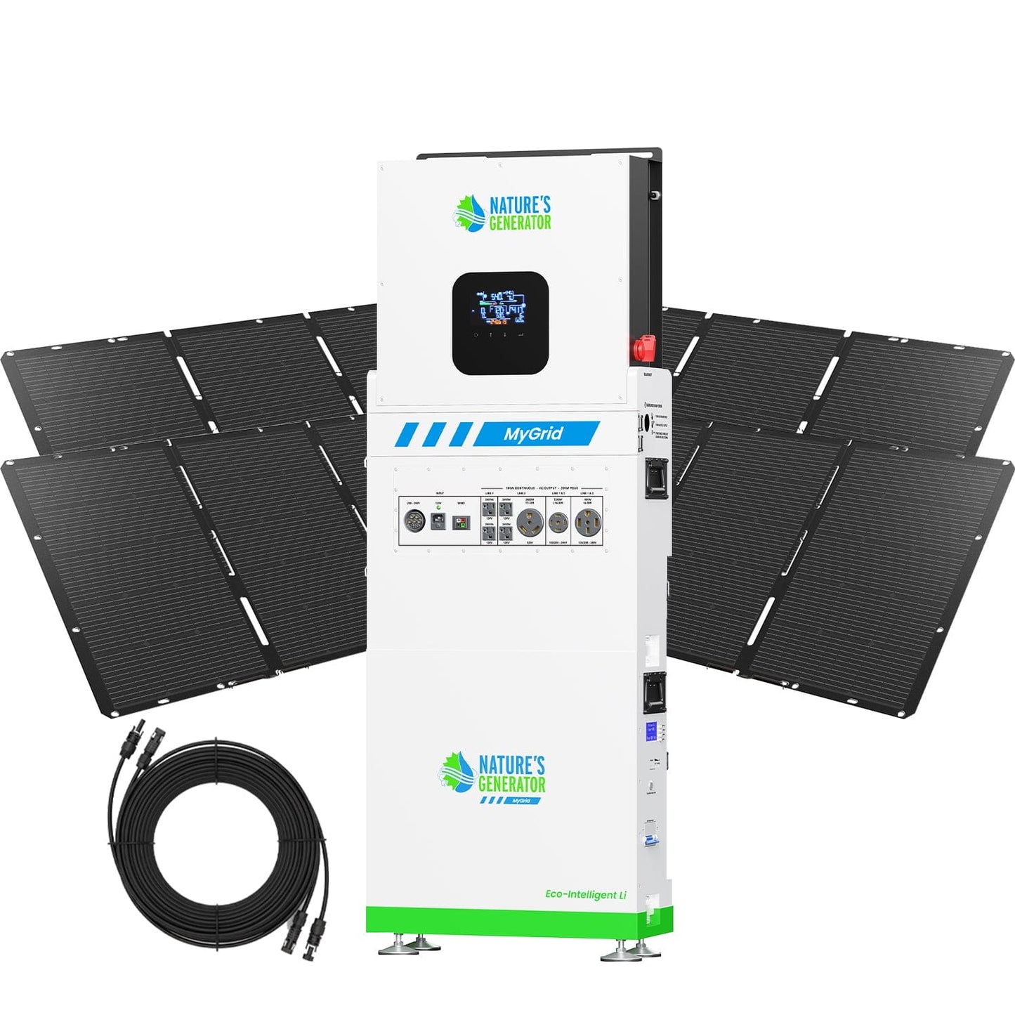 MyGrid 10K Solar Generator for Home