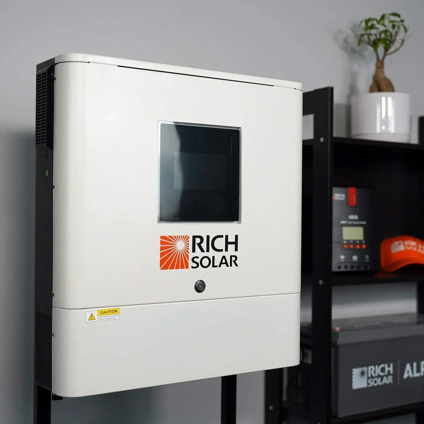 Rich Solar NOVA 6500S | 6500 Watt (6.5kW) 48 Volt Off-Grid Hybrid Solar Inverter | UL Certified