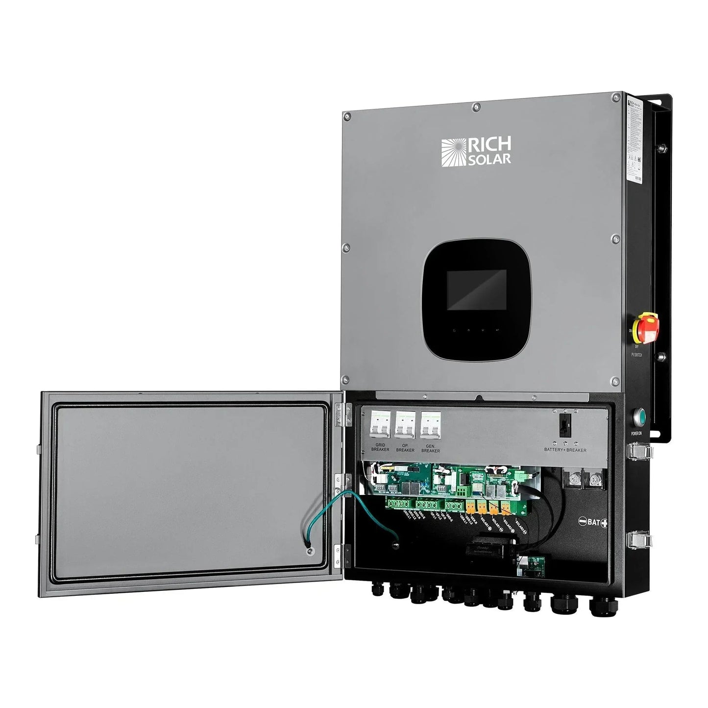Rich Solar NOVA 12K 12000 Watt 48V Split Phase Hybrid Inverter UL Certified