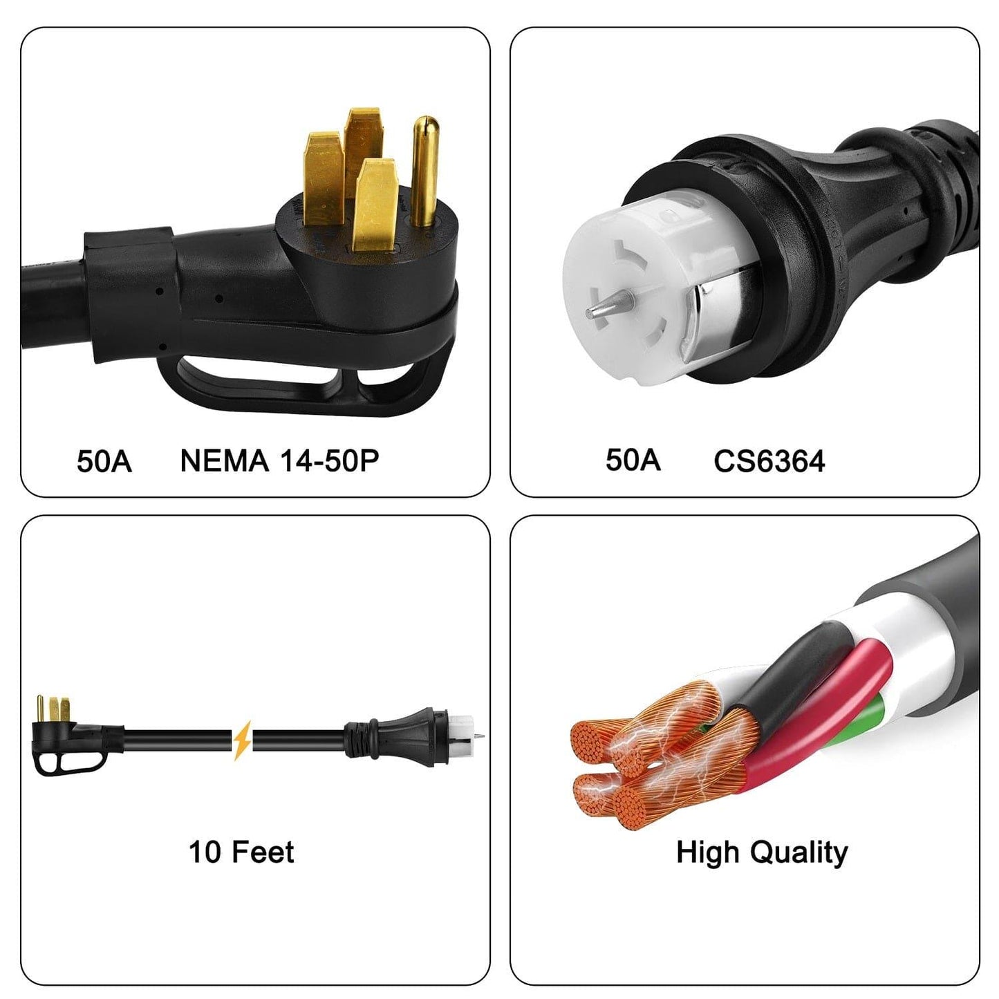 Nature's Generator 12-Circuit 120/240V 50A Non-Automatic Power Transfer Switch