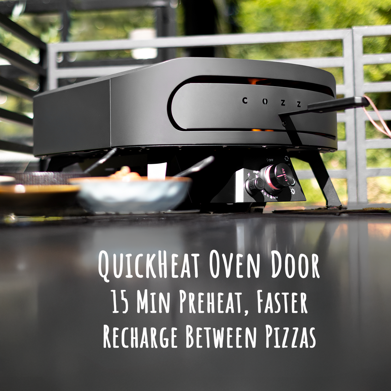 Schwank Cozze Gas Pizza Oven - with Rotating Pizza Stone