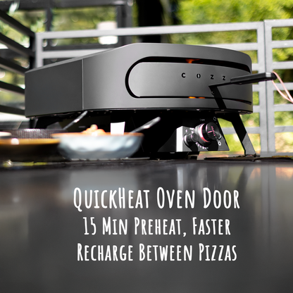 Schwank Cozze Gas Pizza Oven - with Rotating Pizza Stone