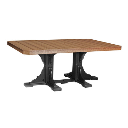 LuxCraft Poly 4' x 6' Rectangle Table