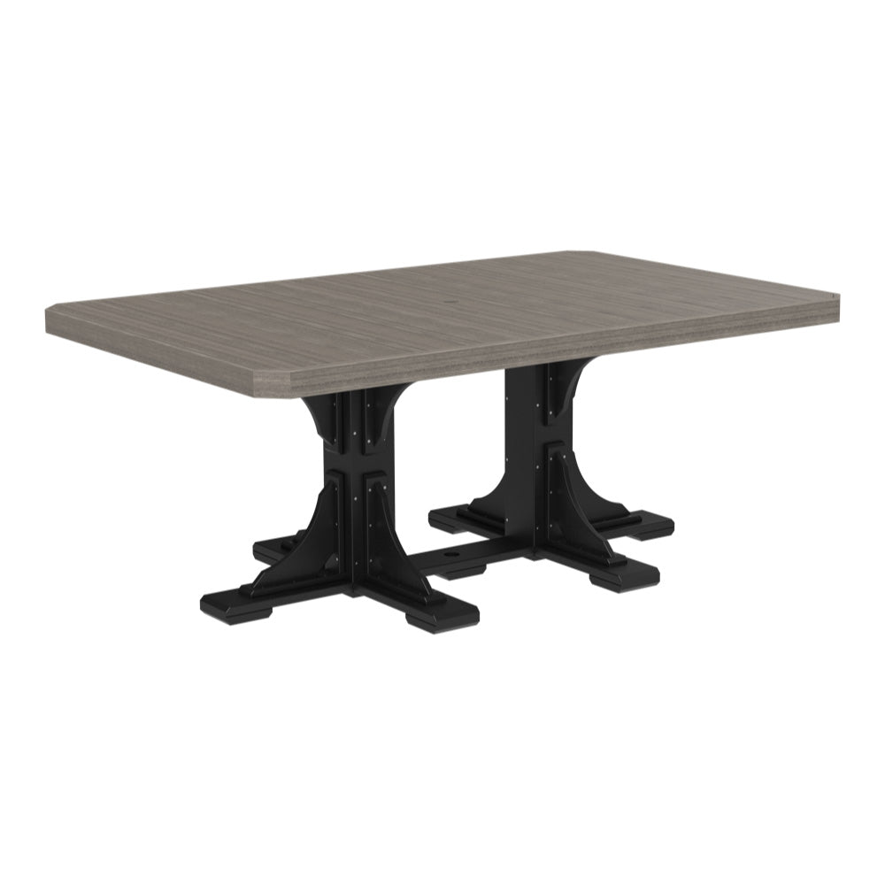 LuxCraft Poly 4' x 6' Rectangle Table