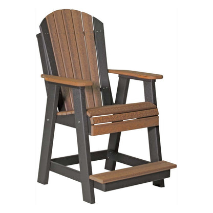 LuxCraft Poly Adirondack Balcony Chair