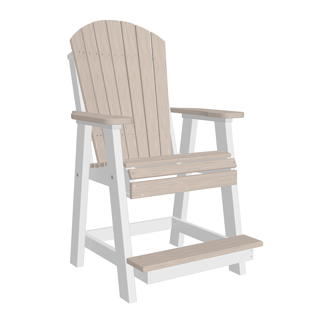 LuxCraft Poly Adirondack Balcony Chair