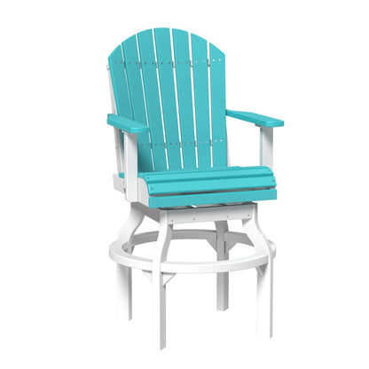 LuxCraft Poly Adirondack Swivel Chair