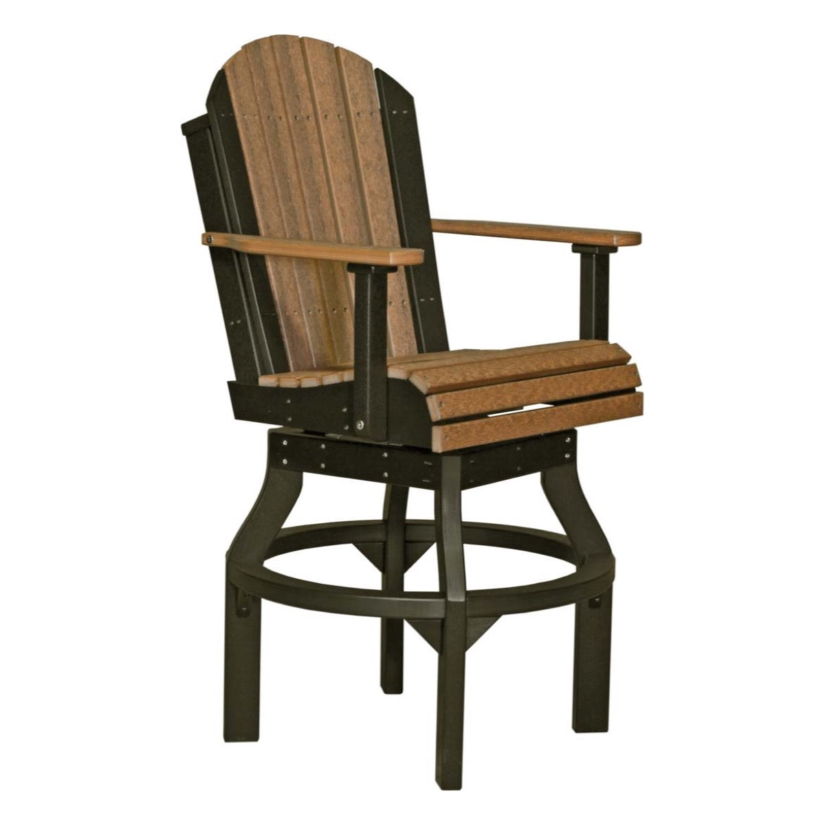 LuxCraft Poly Adirondack Swivel Chair