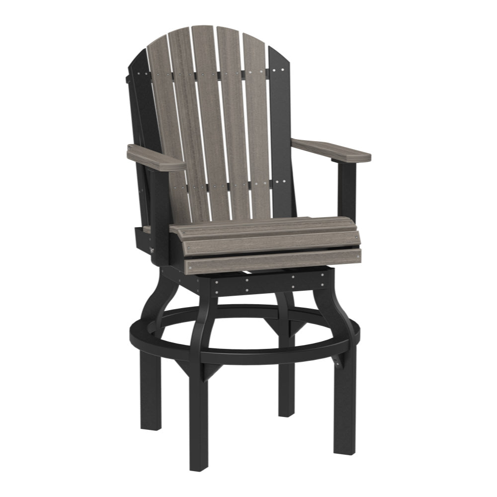 LuxCraft Poly Adirondack Swivel Chair