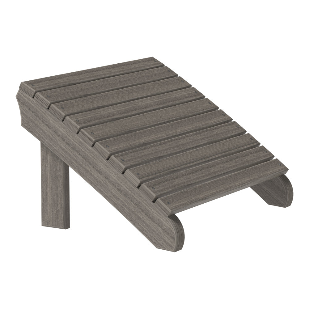 LuxCraft Poly Deluxe Adirondack Footrest