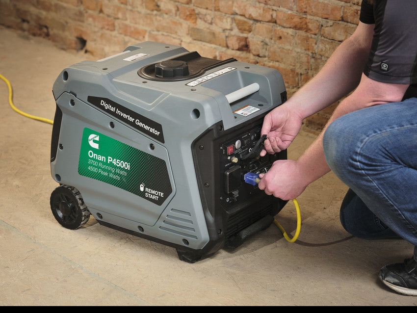 Cummins Onan P4500i Inverter Generator - EPA+CARB 3700W/4500W Onan A058U955 Remote Start