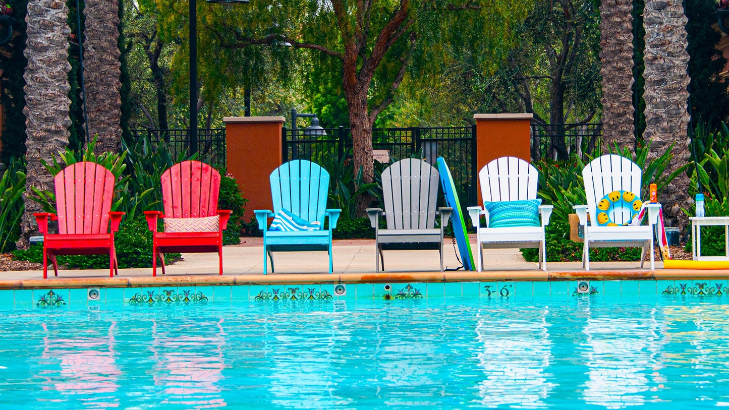 PolyTEAK King Size Adirondack Chair