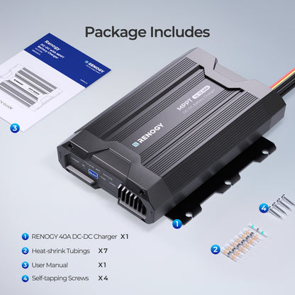 Renogy 40A DC-DC Battery Charger with MPPT