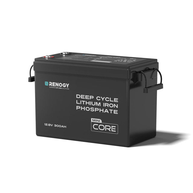 Renogy Core Mini - 12.8V 300Ah Lithium Iron Phosphate Battery w/ Low-Temperature Protection