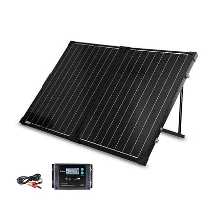 Renogy 100 Watt 12 Volt Monocrystalline Foldable Solar Panel Suitcase with Voyager