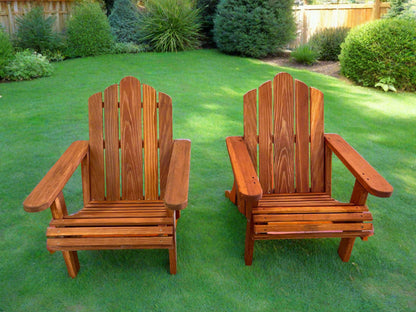 Redwood Adirondack Chair