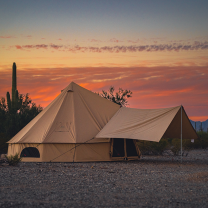 White Duck Outdoors Awning for Regatta Bell tents