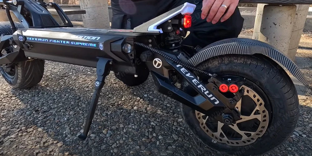 eBike Boys Teverun Fighter Supreme 7260R - 10000W Electric Scooter with GPS