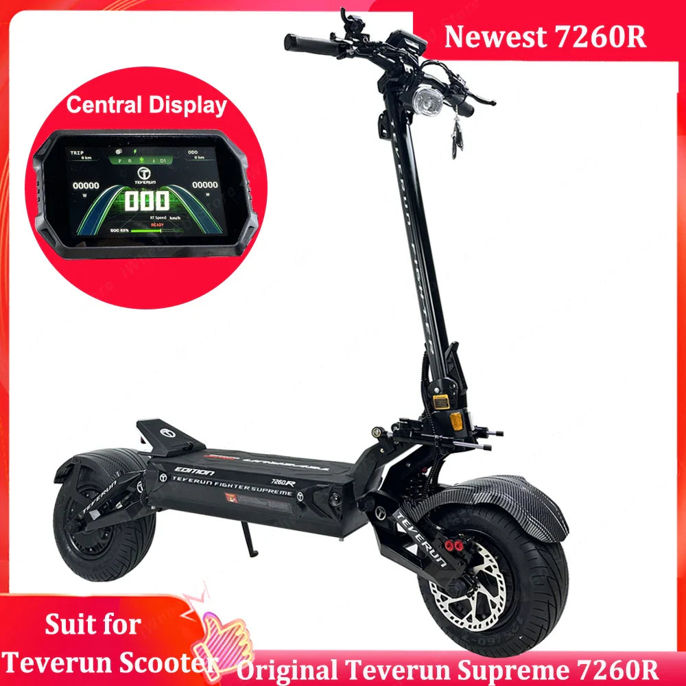 eBike Boys Teverun Fighter Supreme 7260R - 10000W Electric Scooter with GPS