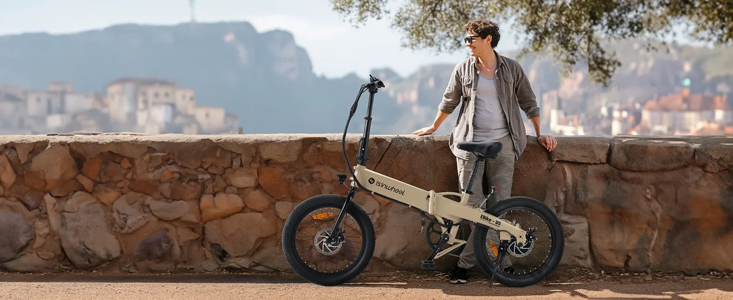 eBike Boys U5 500W 20" Folding eBike - Compact, Lightweight, and Powerful
