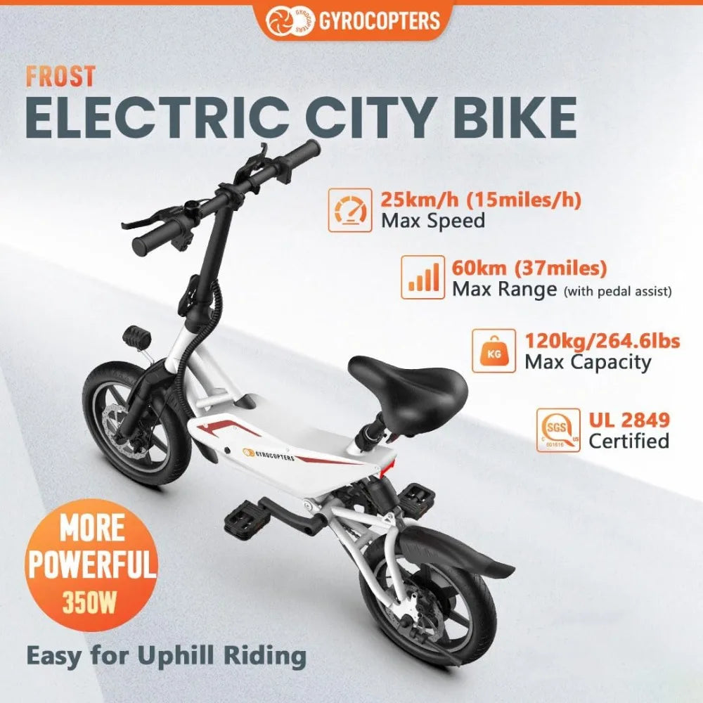 eBike Boys DUTRIEUX UL2849 Safe Folding Ebike - Compact & Eco-Friendly