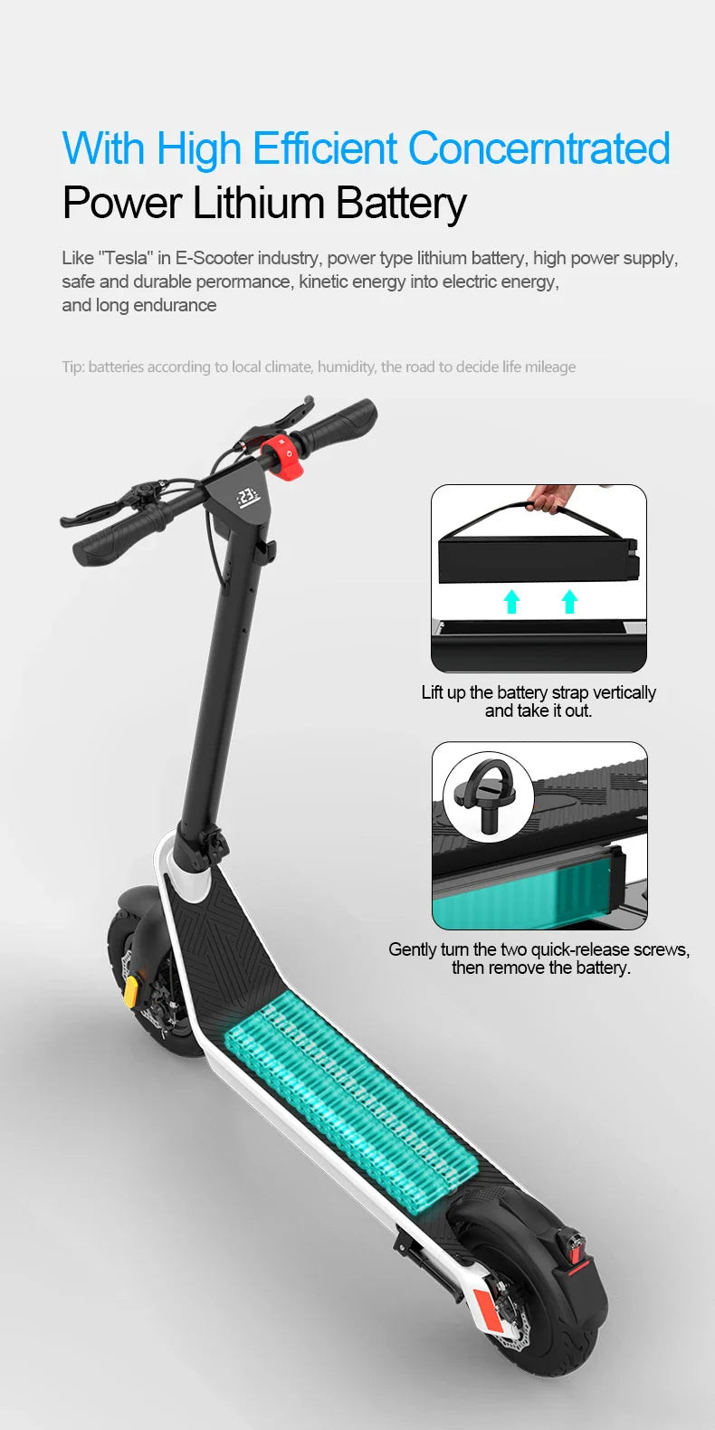 eBike Boys HX X9 PLUS Electric Scooter - Foldable, 60-80km Range, Unisex