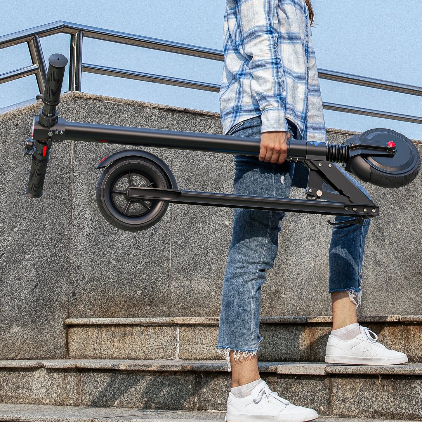 eBike Boys COROMA Electric Scooter for Women - Foldable, 40-60km Range
