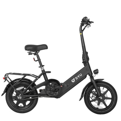 eBike Boys DYU-C3 Folding Electric Bike - Lightweight, 36V, 200W, 14-Inch Wheels