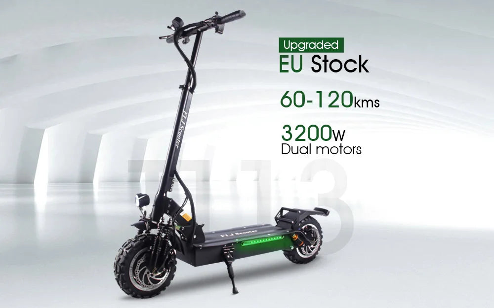 eBike Boys Obarter D5 Electric Scooter - 5000W, 70km/h Max Speed, Removable Battery