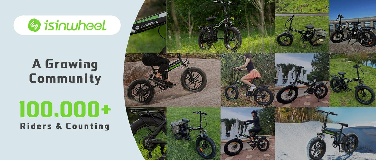 eBike Boys U5 500W 20" Folding eBike - Compact, Lightweight, and Powerful