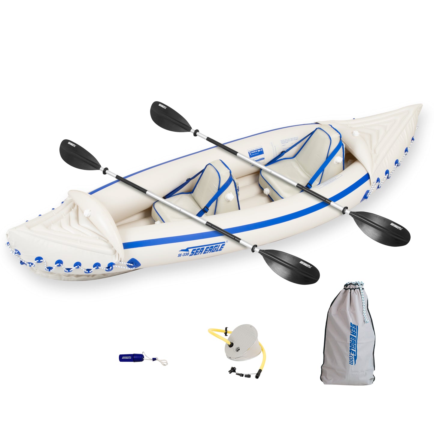 Sea Eagle SE330 Sport Kayak Pro Kayak Package