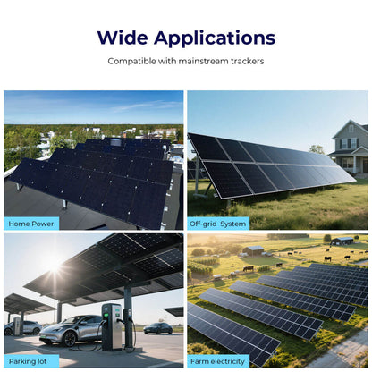 SunGoldPower 415W Bifacial PERC Solar Panel  | SGP-415-BBS (31 PANELS) UL61730 CEC Listed