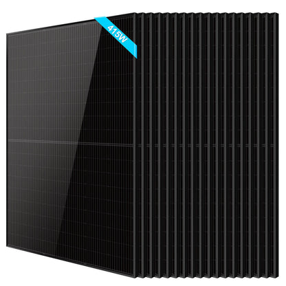 SunGoldPower 415W Bifacial PERC Solar Panel  | SGP-415-BBS UL61730 CEC Listed