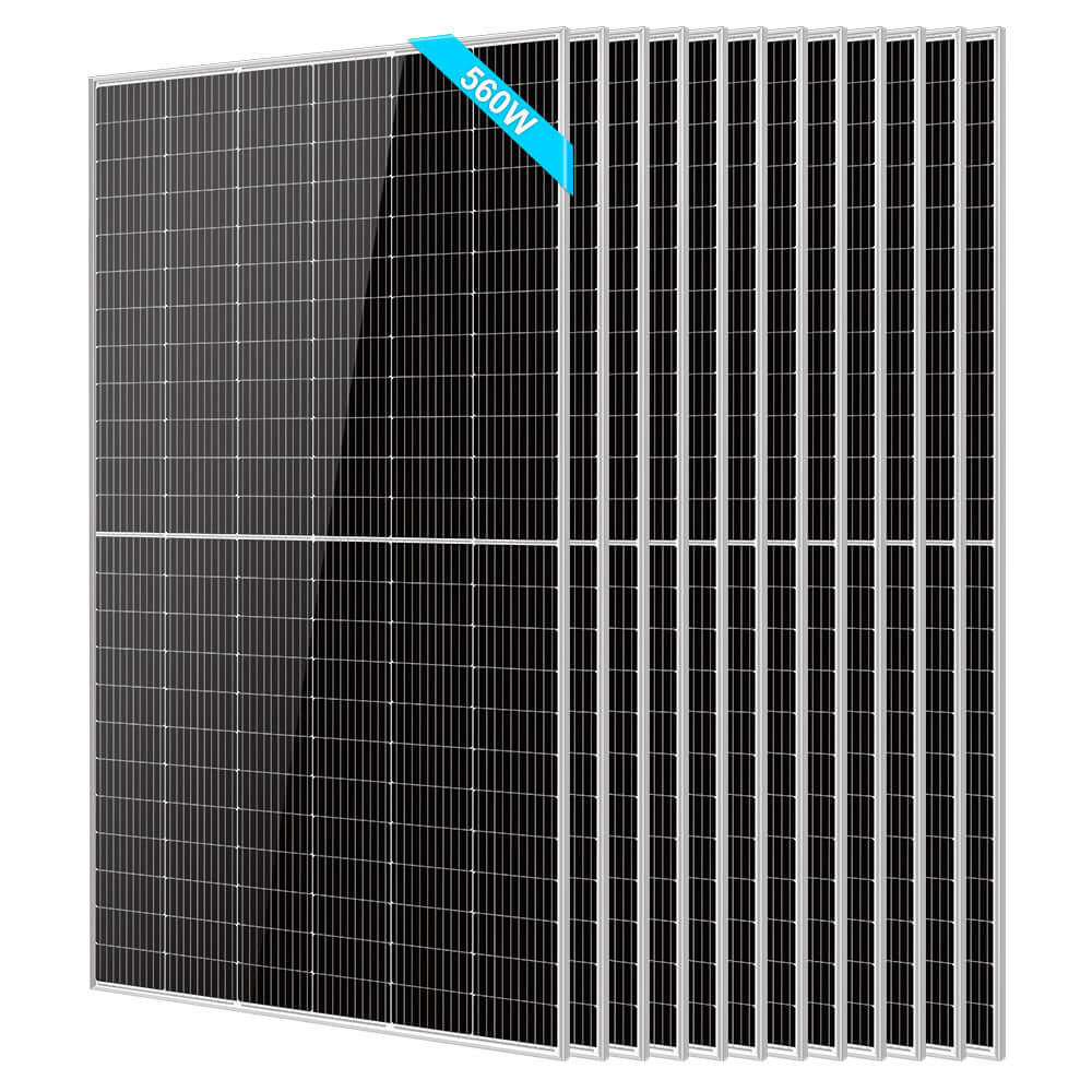 SunGoldPower 560W Bifacial PERC Solar Panel  | SGP-560-SBD UL61730 Certified by ETL