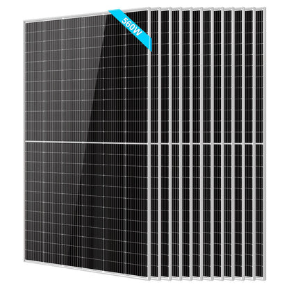 SunGoldPower 560W Bifacial PERC Solar Panel  | SGP-560-SBD UL61730 Certified by ETL
