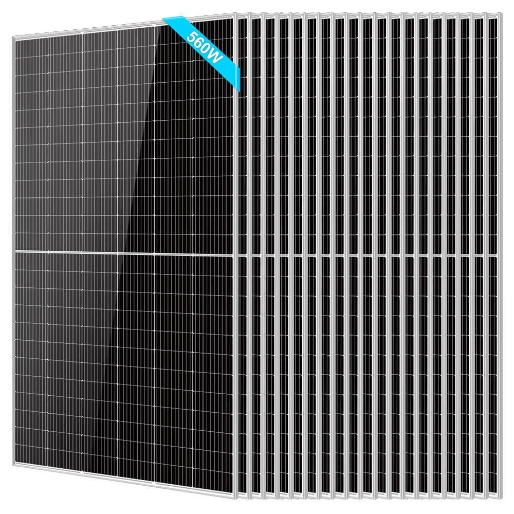 SunGoldPower 560W Bifacial PERC Solar Panel  | SGP-560-SBD UL61730 Certified by ETL