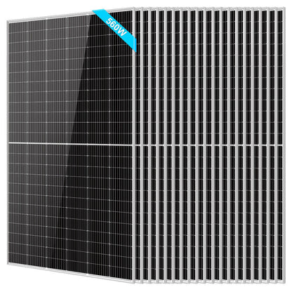 SunGoldPower 560W Bifacial PERC Solar Panel  | SGP-560-SBD UL61730 Certified by ETL