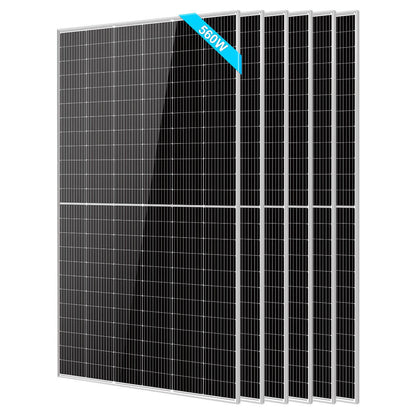 SunGoldPower 560W Bifacial PERC Solar Panel  | SGP-560-SBD UL61730 Certified by ETL
