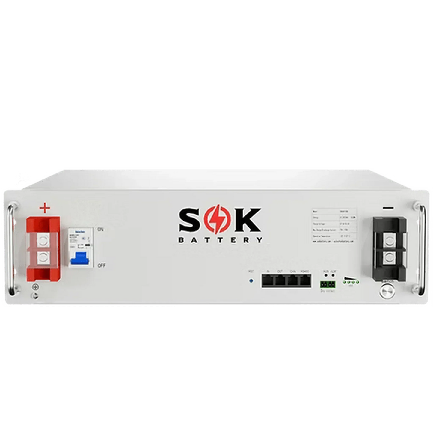 SOK Battery | SK48V100N 48V100Ah Server Rack LiFePO4 Battery