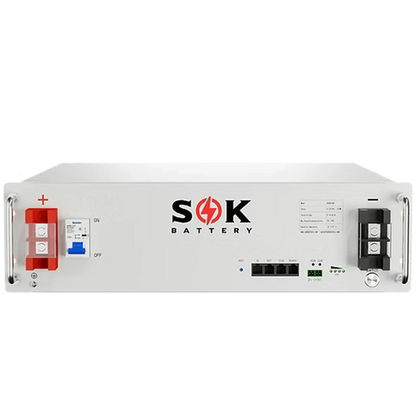 SOK Battery | SK48V100N 48V100Ah Server Rack LiFePO4 Battery