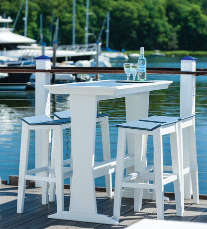 Seaside Casual Poly SYM Bar Stool